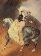 Karl Briullov, Riders